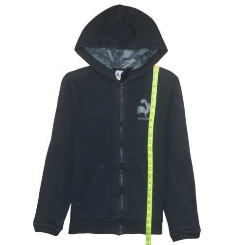 Le Coq Sportif Men's Black Full Zip Hoodie Size S