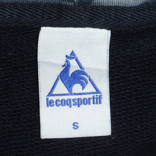 Le Coq Sportif Men's Black Full Zip Hoodie Size S