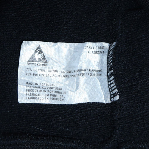 Le Coq Sportif Men's Black Full Zip Hoodie Size S