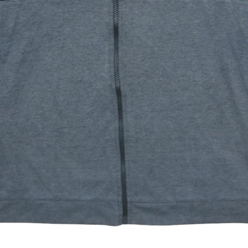 Nike Mens Grey Full Zip Hoodie XL Lightweight Hooded Sweatshirt
