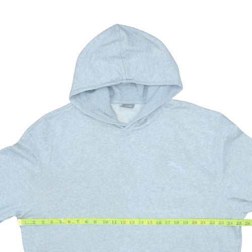 Puma Mens Grey XL Pullover Hoodie Fleece Sweatshirt