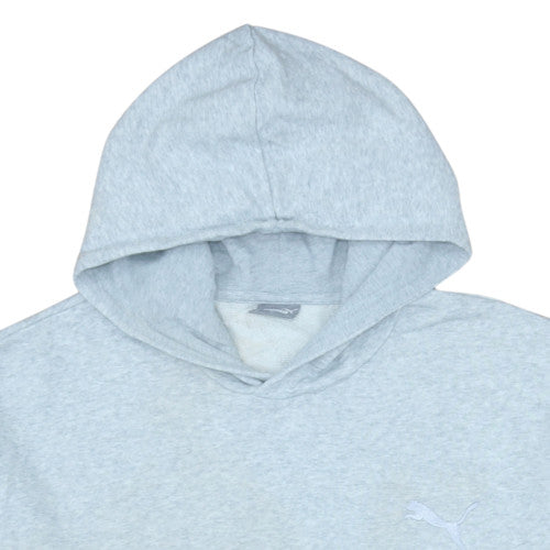 Puma Mens Grey XL Pullover Hoodie Fleece Sweatshirt
