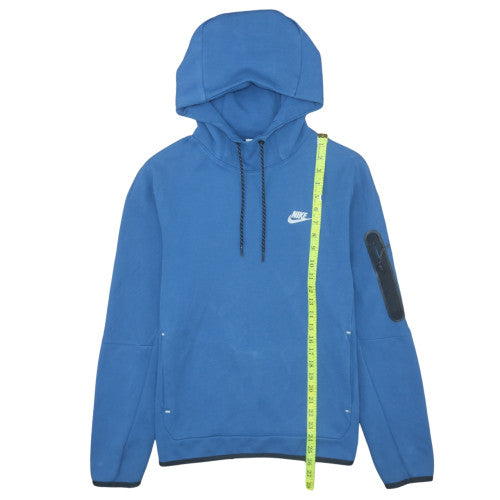 Nike Men's Blue Pullover Hoodie Size S Fleece Sportswear