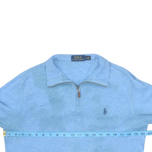 Ralph Lauren Men’s Blue 1/2 Zip Sweatshirt Size S