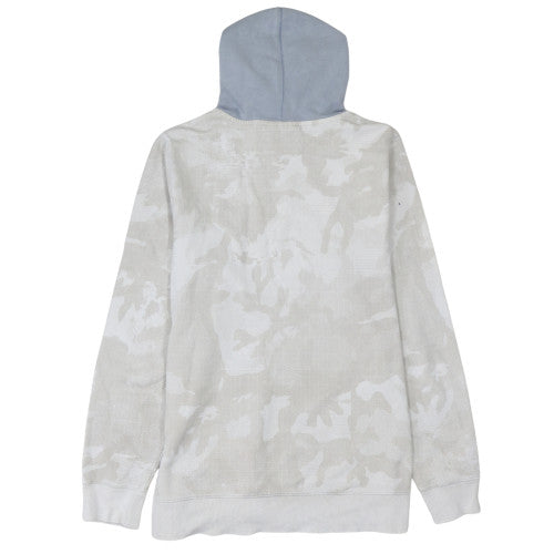 Under Armour Men Grey Camo Pullover Hoodie Size M Loose Fit
