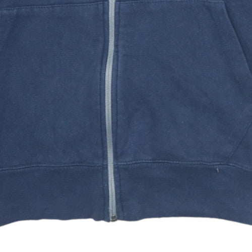 Umbro Men's Blue Full Zip Hoodie Size M Sports Casual