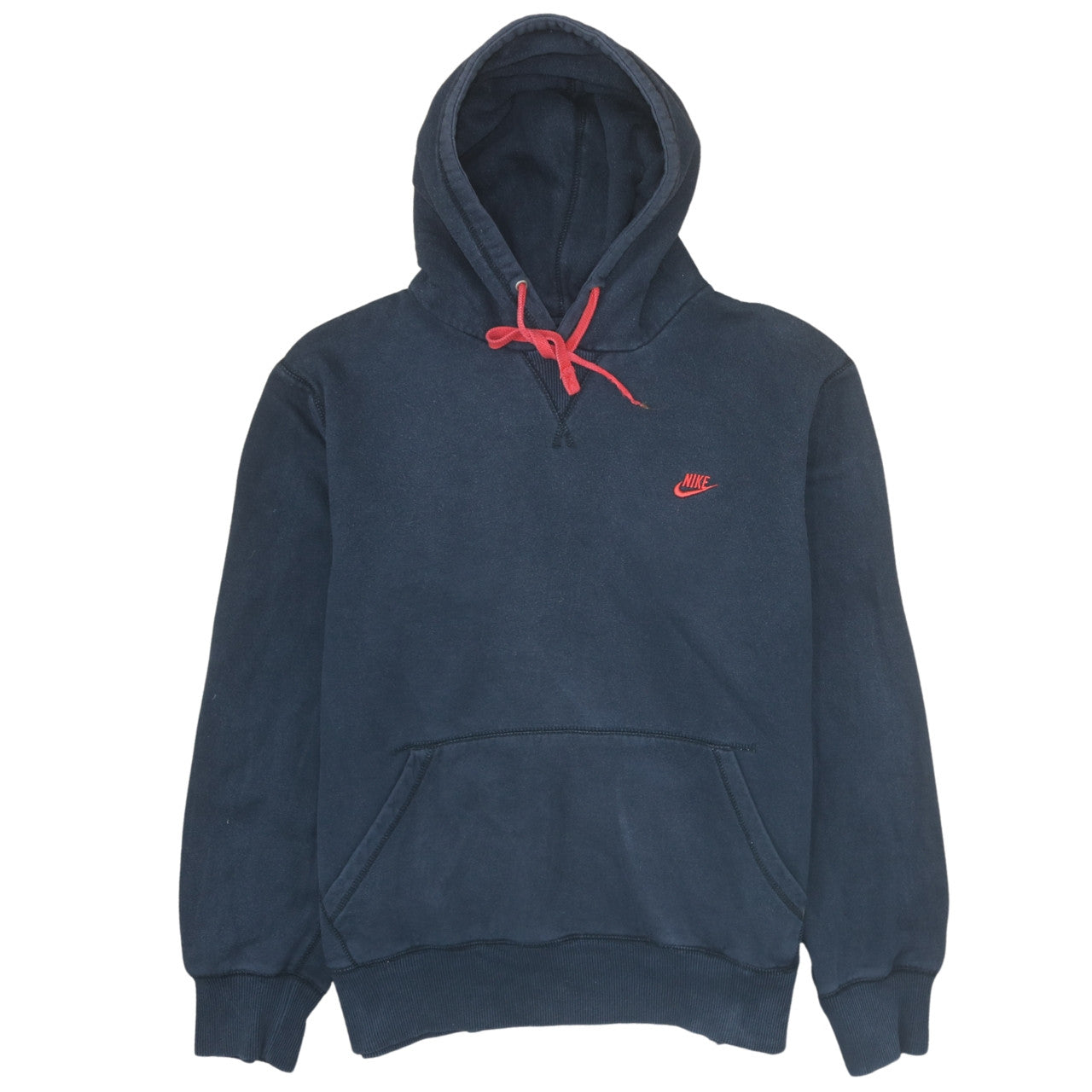 Nike Men's Blue Pullover Hoodie XL Fleece Cotton Blend