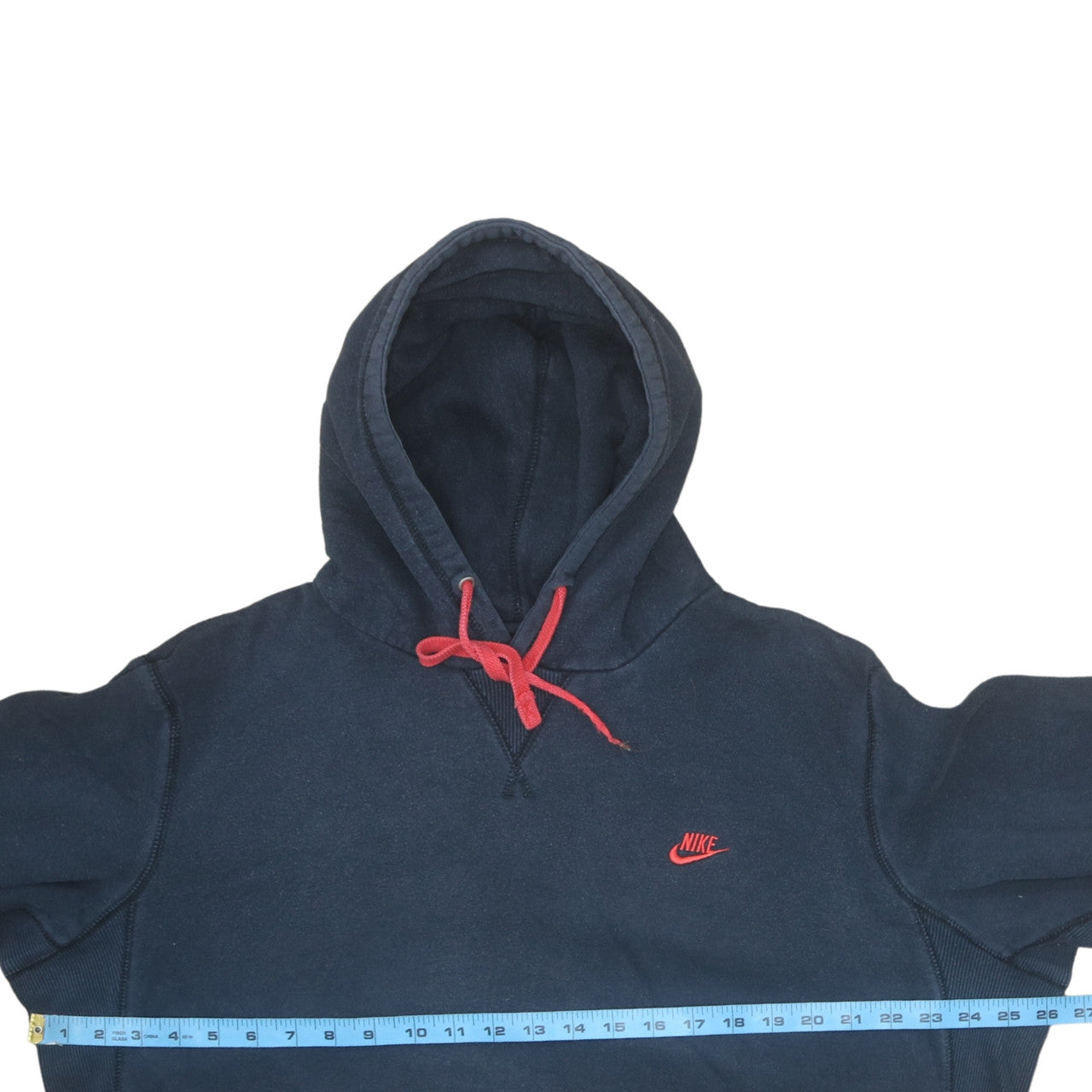 Nike Men's Blue Pullover Hoodie XL Fleece Cotton Blend