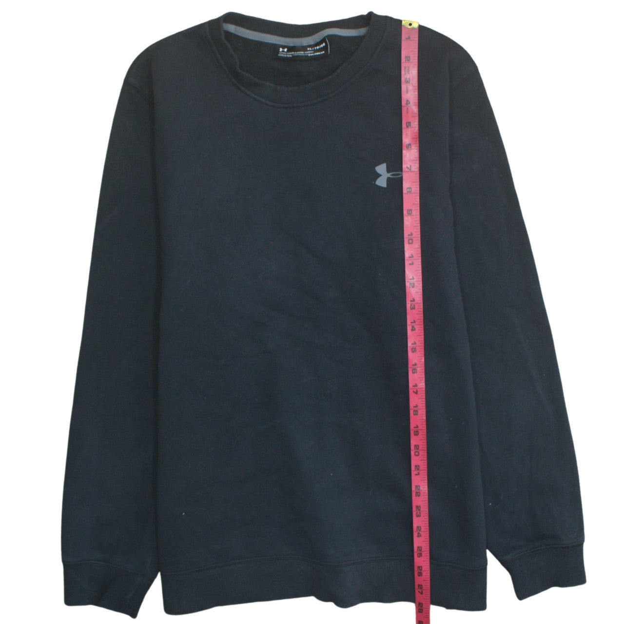 Under Armour Men's Black XL Pullover Crew Neck Fleece Sweatshirt