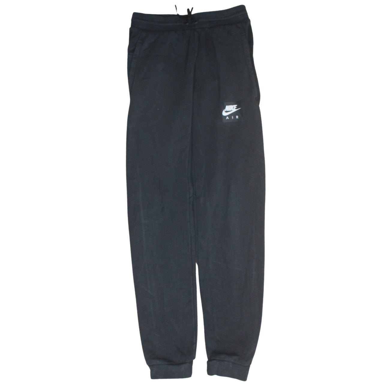 Nike Boys Black Fleece Jogger Trousers XL 156-170cm Elastic Waist
