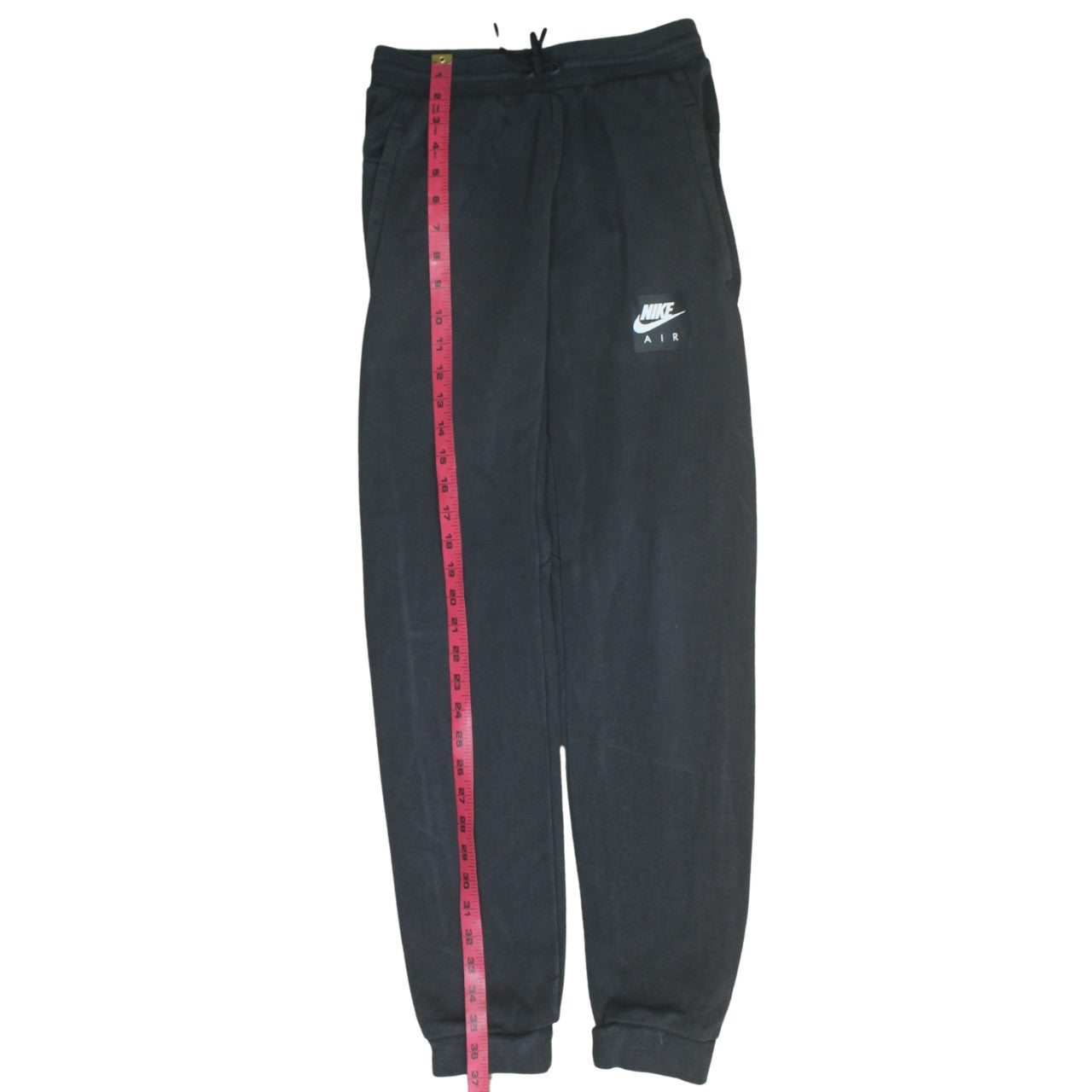 Nike Boys Black Fleece Jogger Trousers XL 156-170cm Elastic Waist