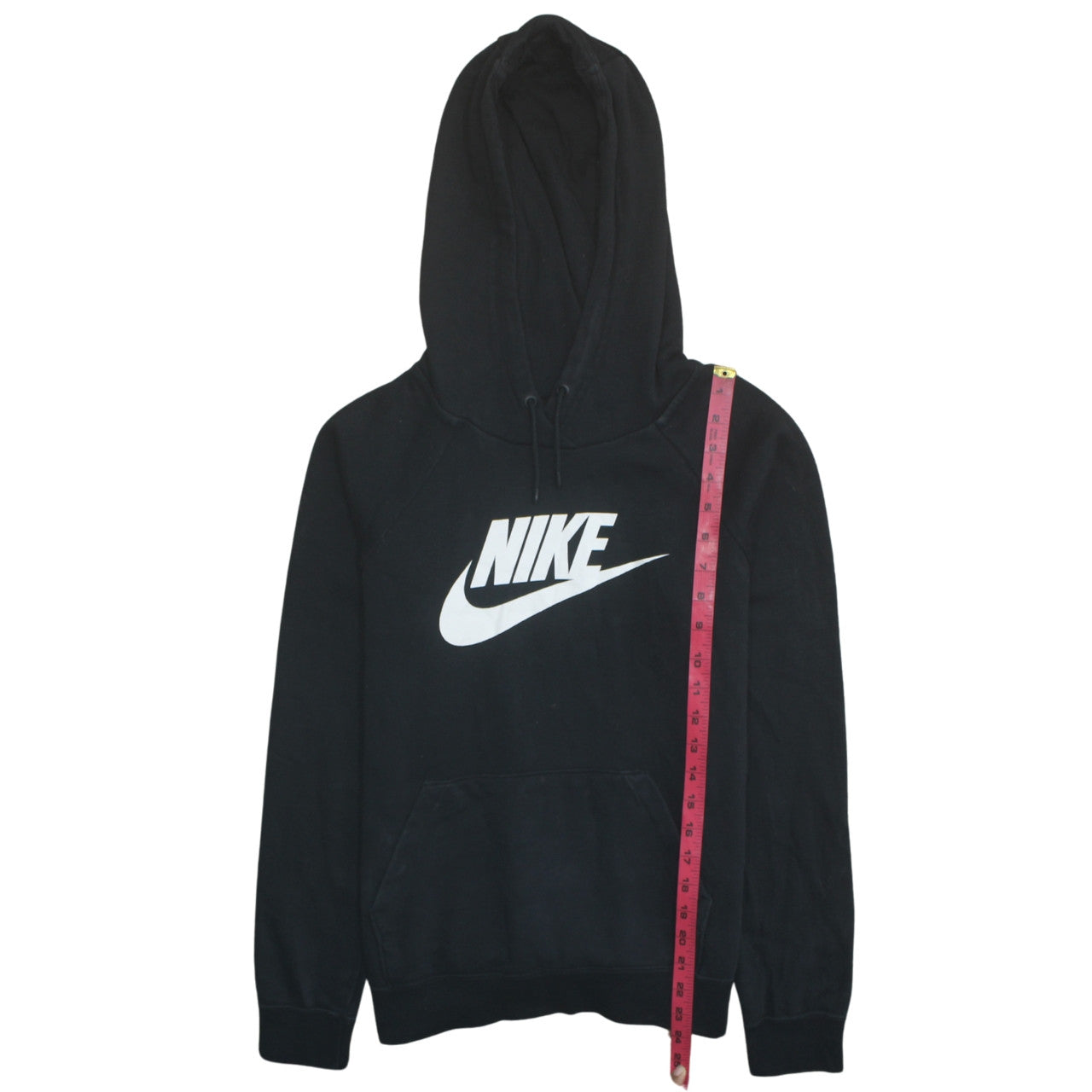 Nike Women's Black Pullover Hoodie Small Fleece Sweatshirt