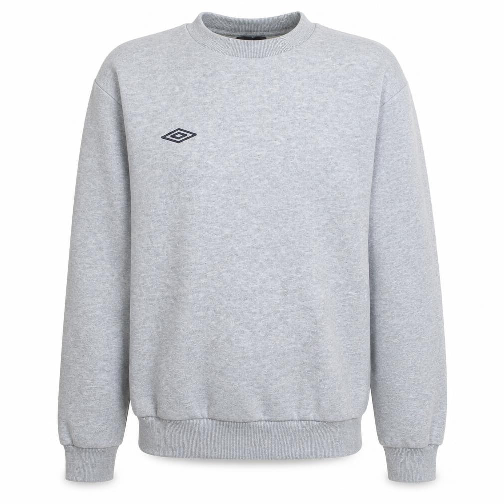 Umbro Men's Grey L Pullover Crew Neck Sweatshirt