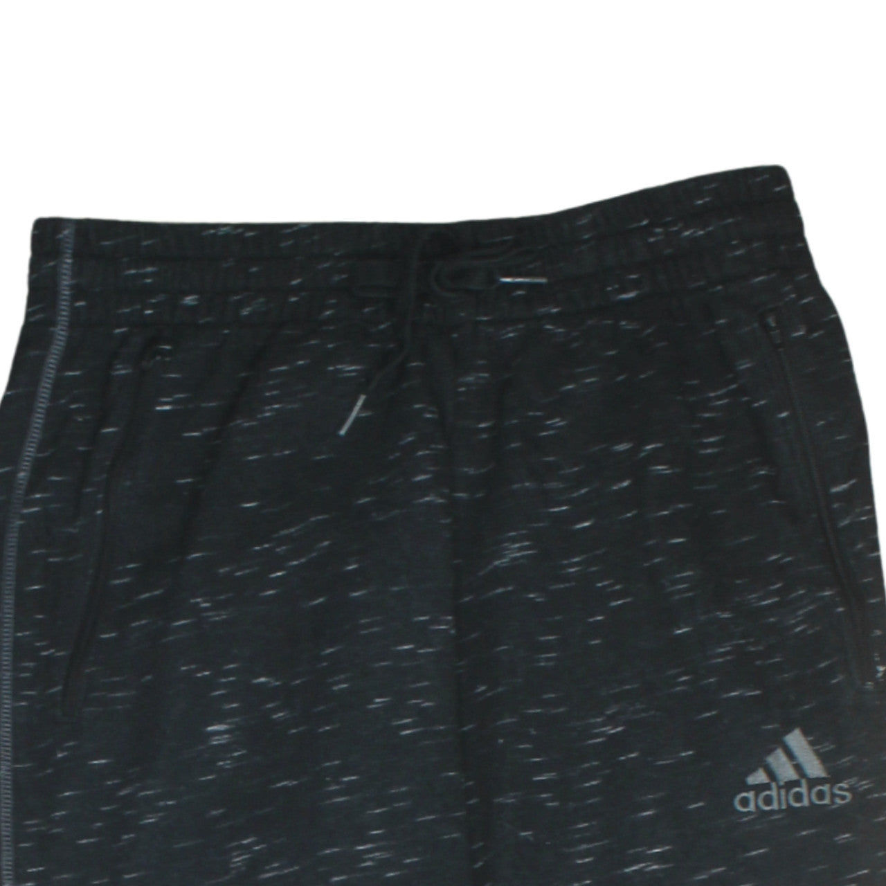 Adidas Men’s Black Cotton Blend Jogger Trousers M Regular Fit