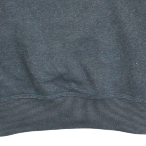 Champion Men's Grey Crew Neck Sweatshirt Size S Classic Fit