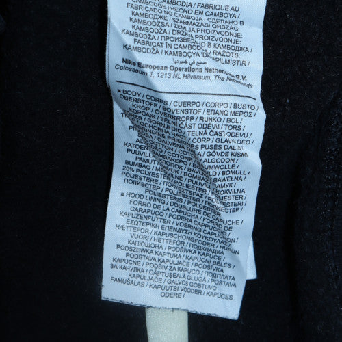 Nike Men's Black Pullover Hoodie S Fleece Sportswear Sweatshirt