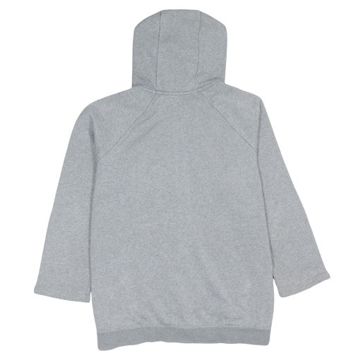 Nike Men's Grey Full Zip Hoodie XL Sportswear Cotton Blend