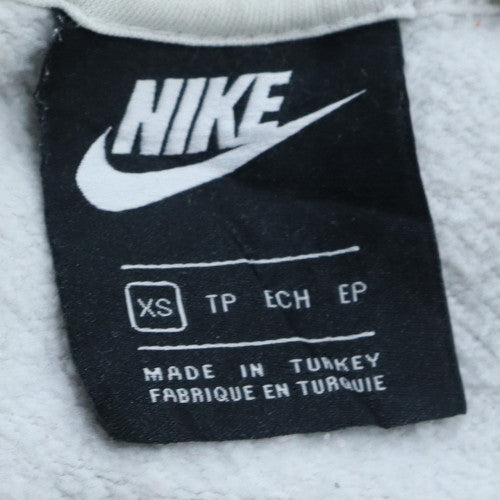 Nike Men's White XS Pullover Hoodie Fleece Sweatshirt