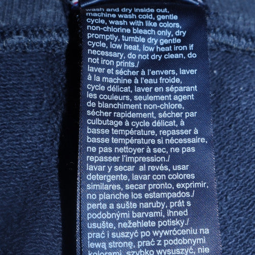 Tommy Hilfiger Men Blue Jogger Trousers S Regular Fit Logo Tape