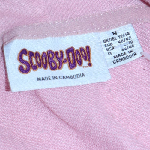 Primark Women Pink Scooby-Doo Hoodie Medium UK 12/14 Pullover