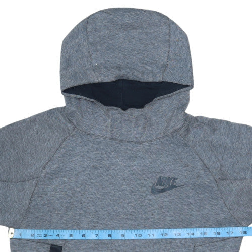 Nike Boys Grey Pullover Short Sleeve Hoodie 12-13 Years Regular Fit