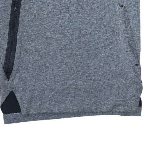Nike Boys Grey Pullover Short Sleeve Hoodie 12-13 Years Regular Fit