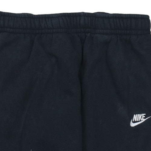 Nike Men's Black Fleece Sweatpants Small Regular Fit