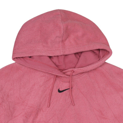 Nike Women’s Pink Pullover Hoodie Medium Hooded Sweatshirt