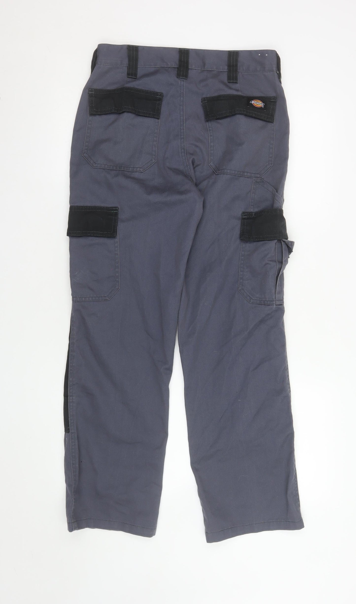 Dickies Girls Grey Cargo Trousers 2-3 Years Durable Twill Workwear Pants