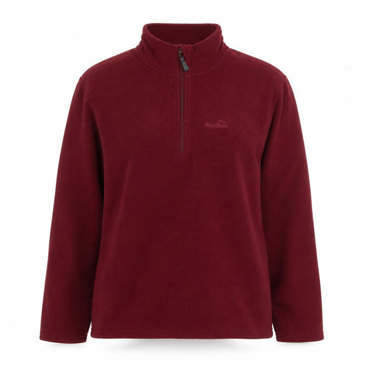 Peter Storm Women's Burgundy Fleece Pullover Sweatshirt M