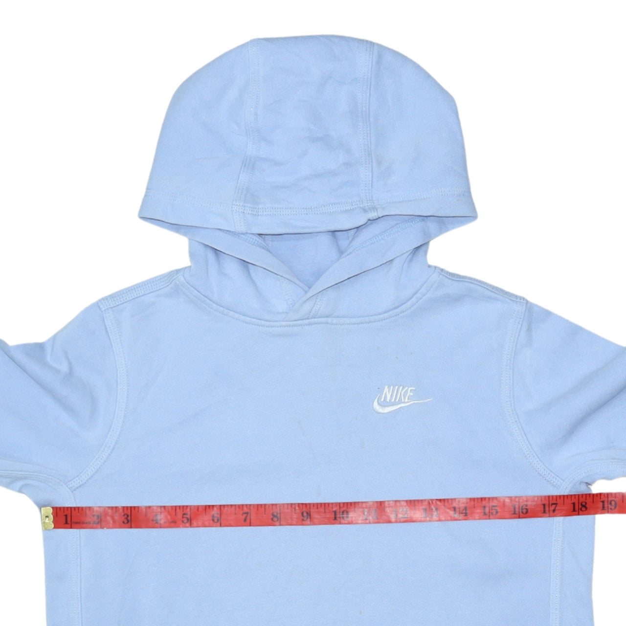 Nike Boys Blue Pullover Hoodie L 147-158cm Fleece Sweatshirt