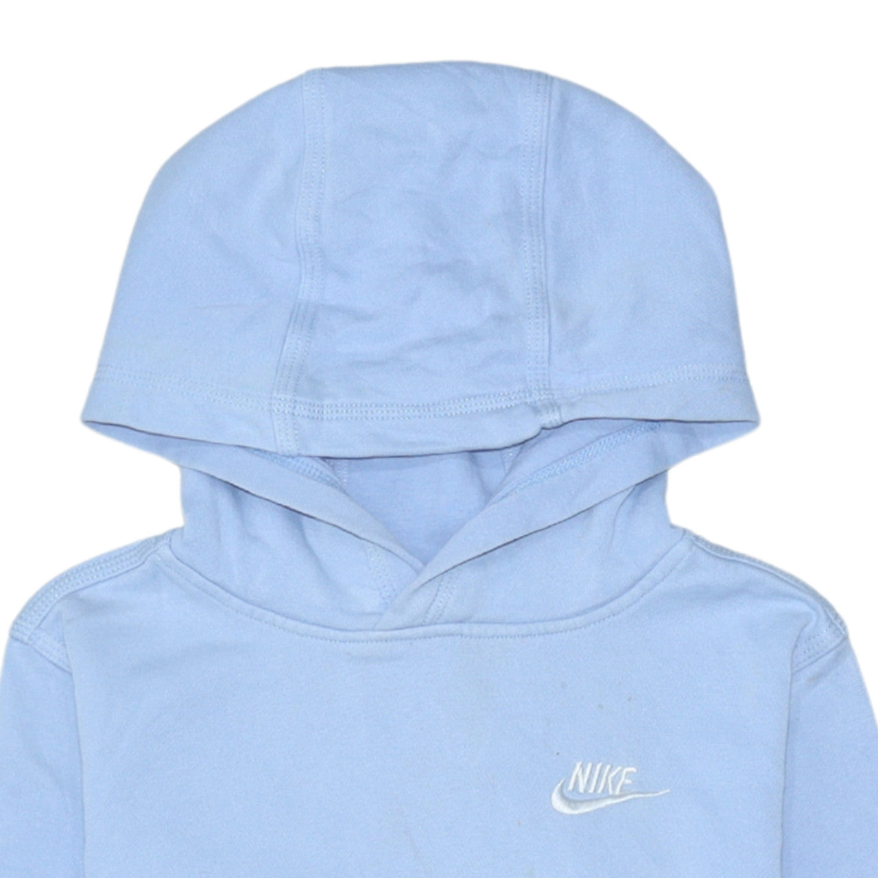 Nike Boys Blue Pullover Hoodie L 147-158cm Fleece Sweatshirt