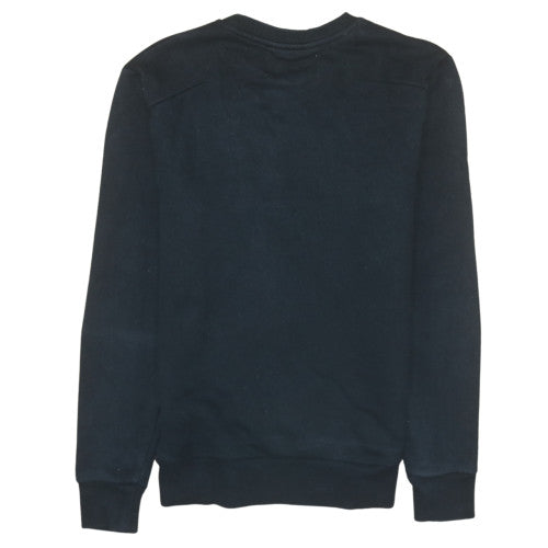 Calvin Klein Jeans Mens Black XS Crew Neck Sweatshirt Classic Logo
