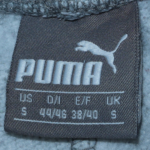 Puma Men Grey Small Sweatpants Trousers Elastic Waist Jogger