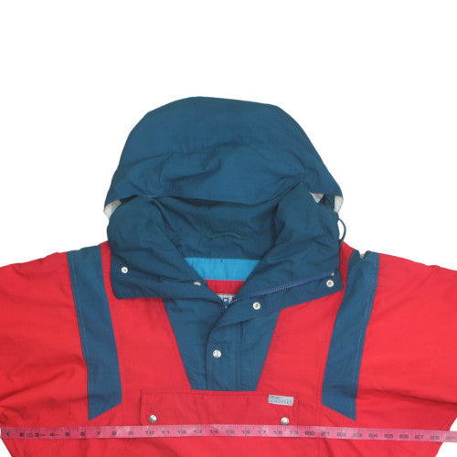 Schöffel Men’s Red Anorak Outdoor Waterproof Hooded Jacket M