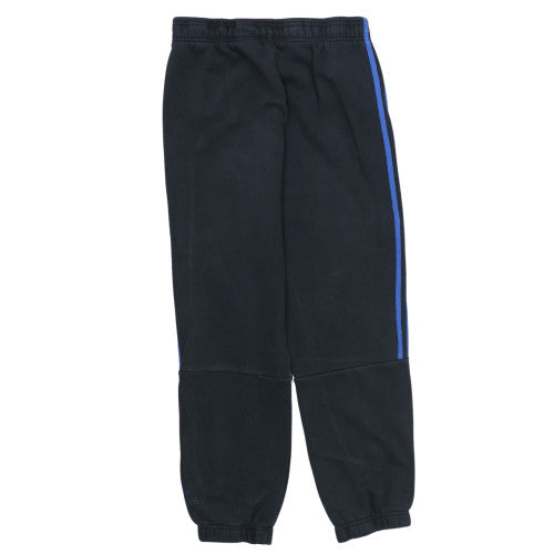 Adidas Boys Black Jogger Trousers 13-14 Years Fleece Lined Activewear