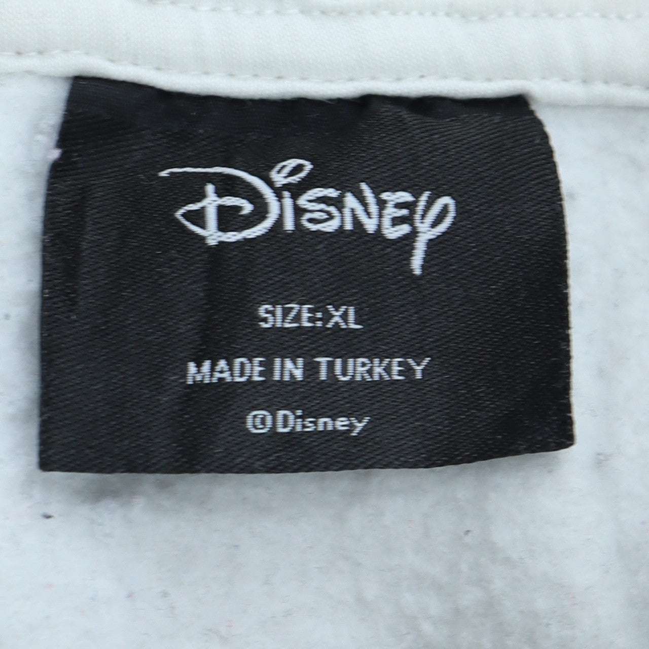 Primark Men White Mickey Mouse Pullover Hoodie XL Graphic Fleece