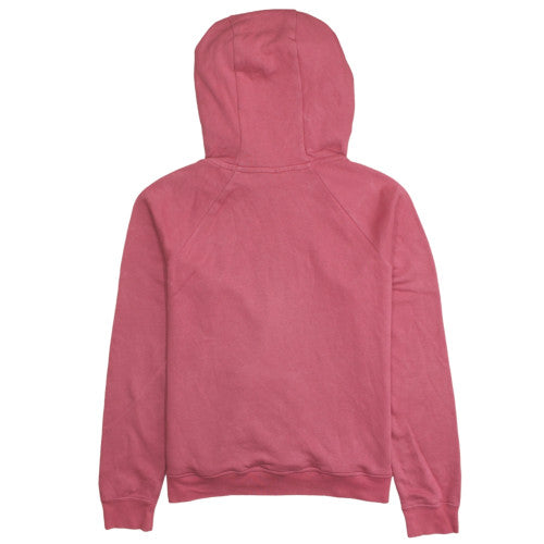 Nike Womens Pink Pullover Hoodie Sweatshirt Size M Cotton Blend