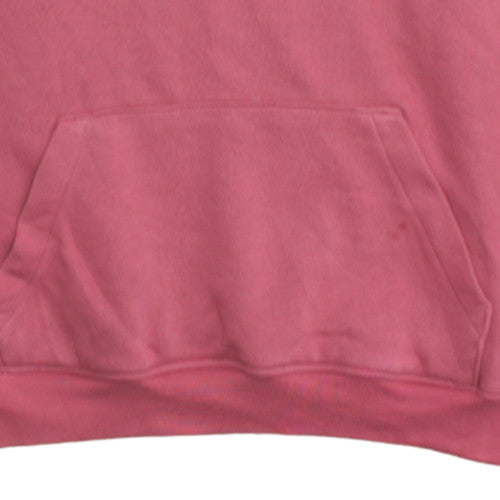 Nike Womens Pink Pullover Hoodie Sweatshirt Size M Cotton Blend