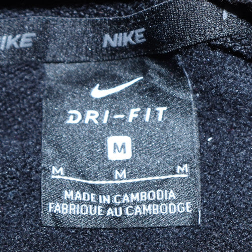 Nike Men's Black M Dri-Fit Pullover Hoodie Graphic Sportswear