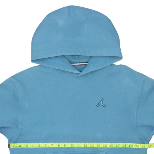 Jordan Mens Blue Pullover Hoodie Size M Regular Fit