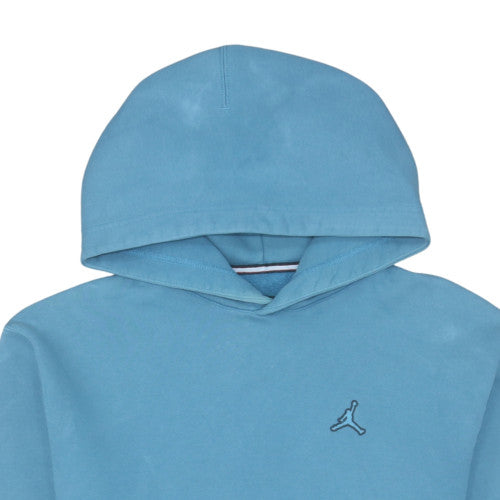 Jordan Mens Blue Pullover Hoodie Size M Regular Fit