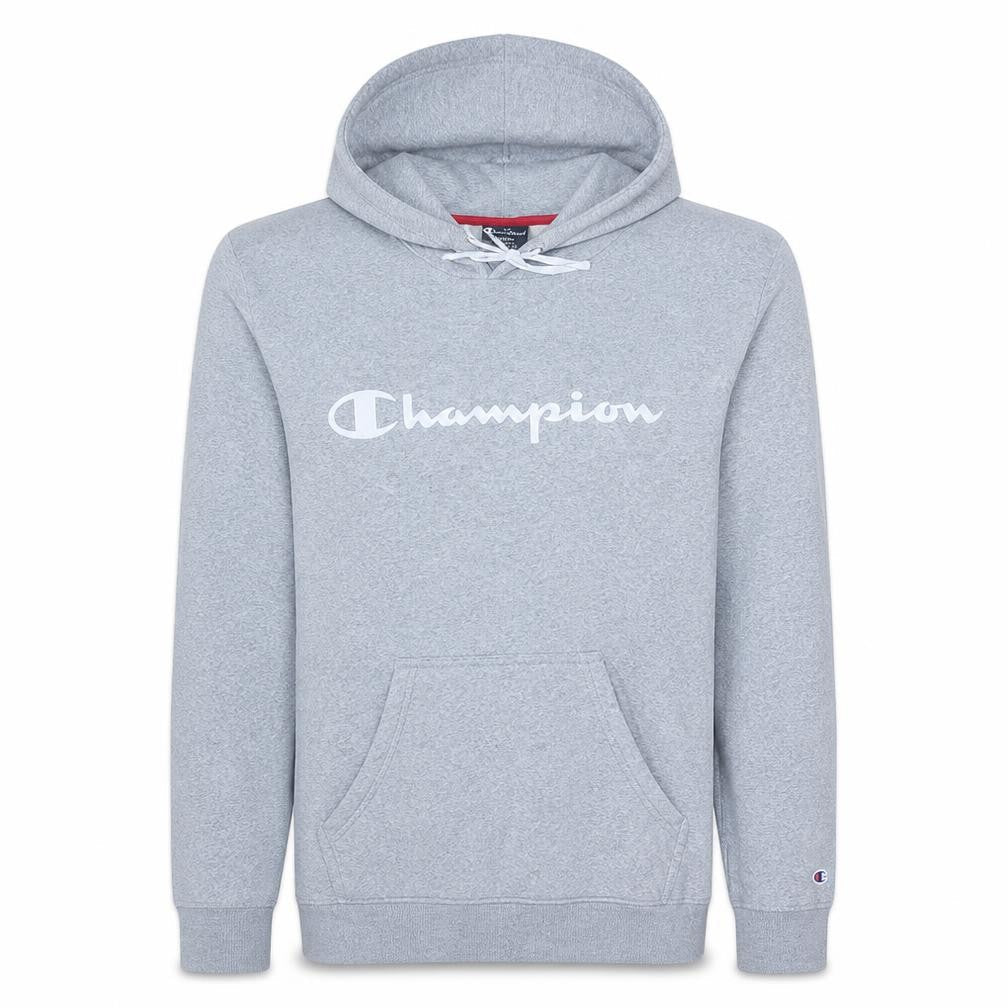 Champion Men's Grey Pullover Hoodie Small Regular Fit