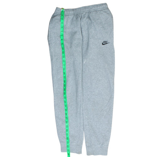 Nike Men's Grey Jogger Sweatpants Size M Fleece Tapered Fit