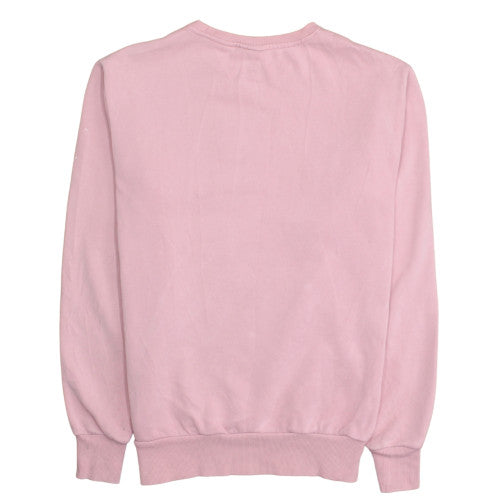 Ellesse Men's Pink Crew Neck Logo Sweatshirt M Regular Fit