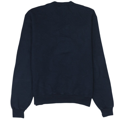 Champion Men's Black Georgetown Graphic Crew Neck Sweatshirt M
