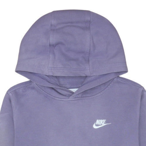 Nike Girls Purple XL Pullover Fleece Hoodie Sweatshirt