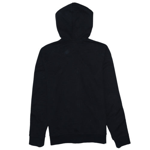 Adidas Womens Black Full Zip Hoodie Size 12-14 M Sportswear