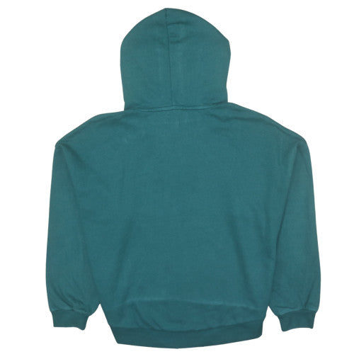 GAP Women Green Pullover Hoodie Small Logo Athletic Style Sweatshirt