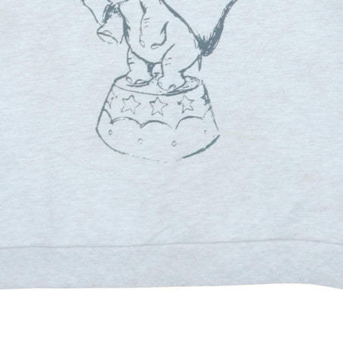 Disney Women’s Grey Dumbo Sweatshirt 2XL Pullover Cotton Print